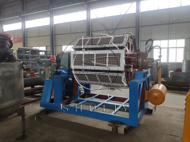 Paper tray molding machine installed in Zimbabwe