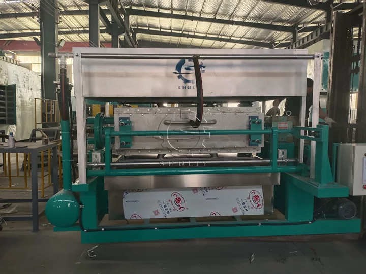 paper egg tray molding machine