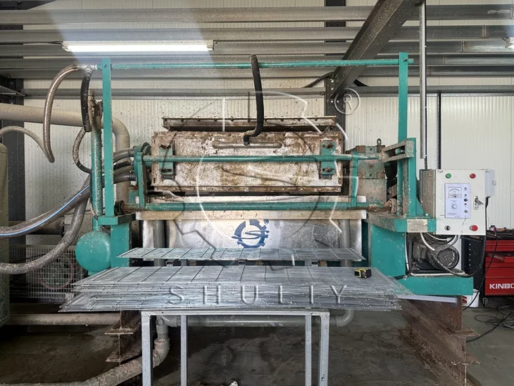 Industrial egg carton making machine for sale
