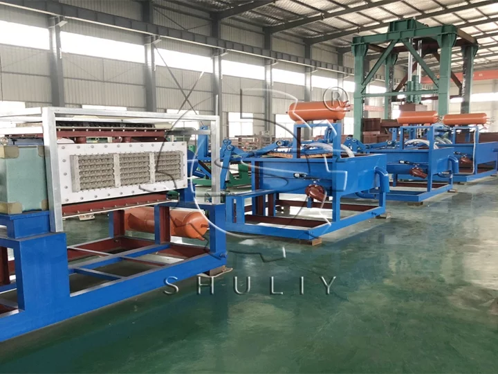 Large‑output wine pulp tray maker for packaging plant