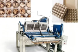 Automatic quail egg tray machine