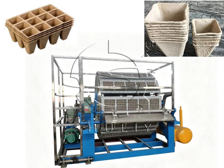 Nursery tray making machine
