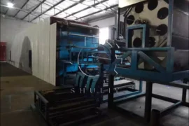 6layers drying line with machine